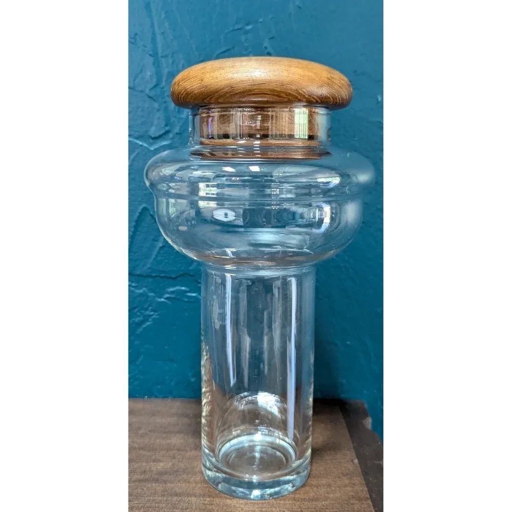 Vintage Glass Ice Insert 9 1/4